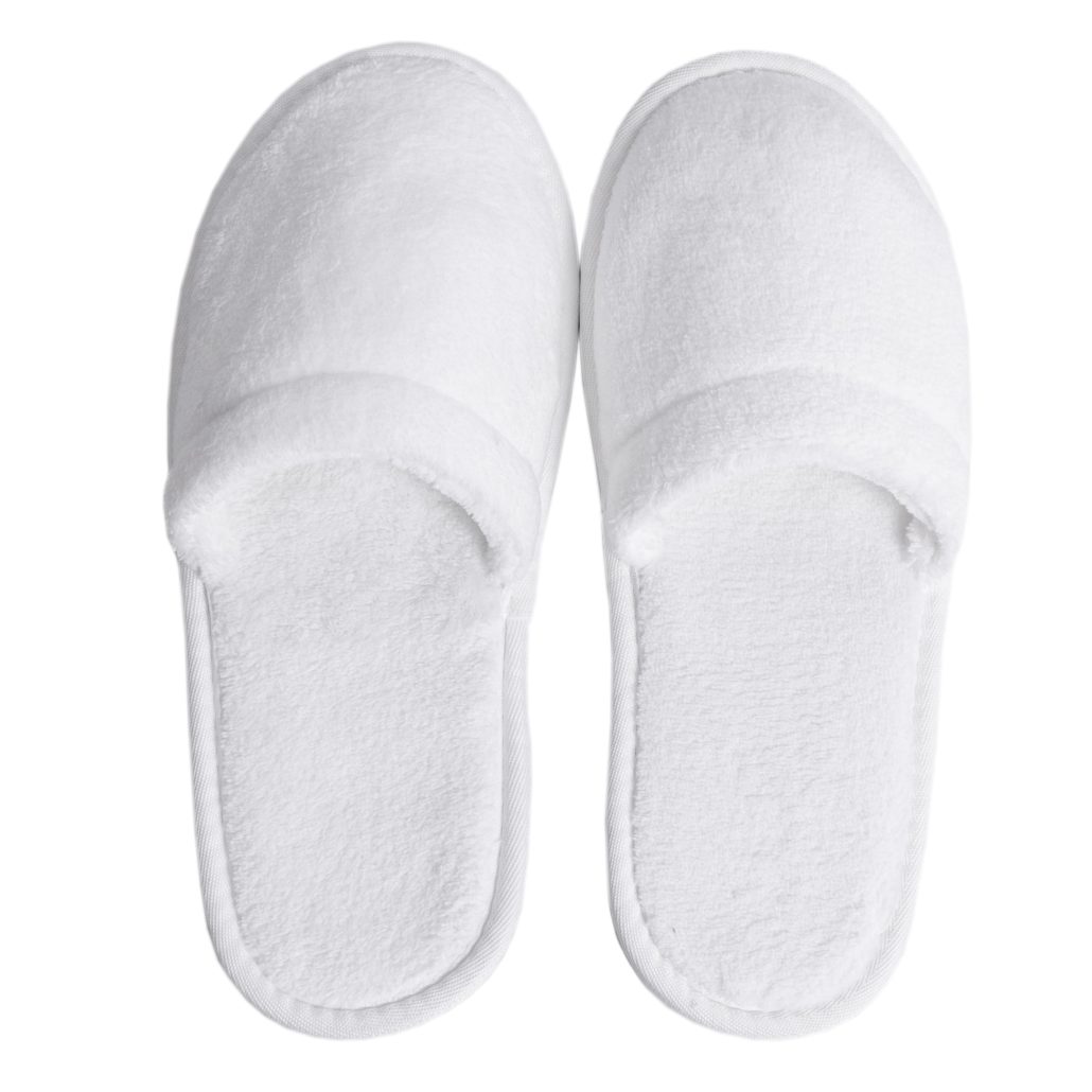 pair-of-white-slippers-min