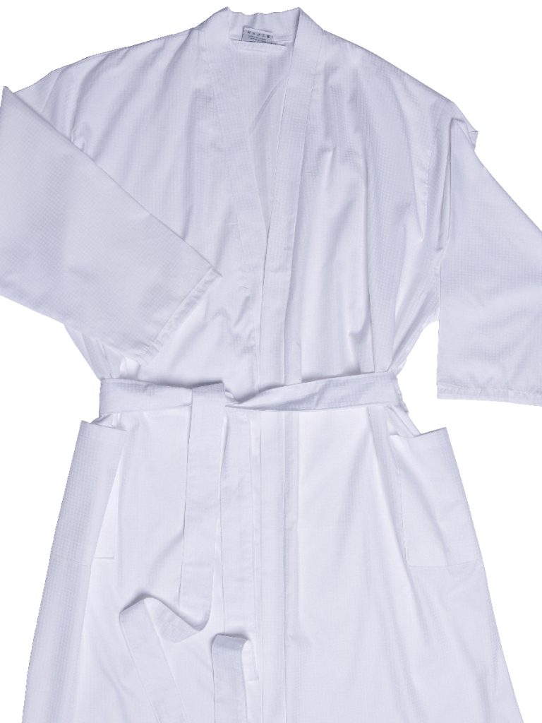 Kimono White Waffle