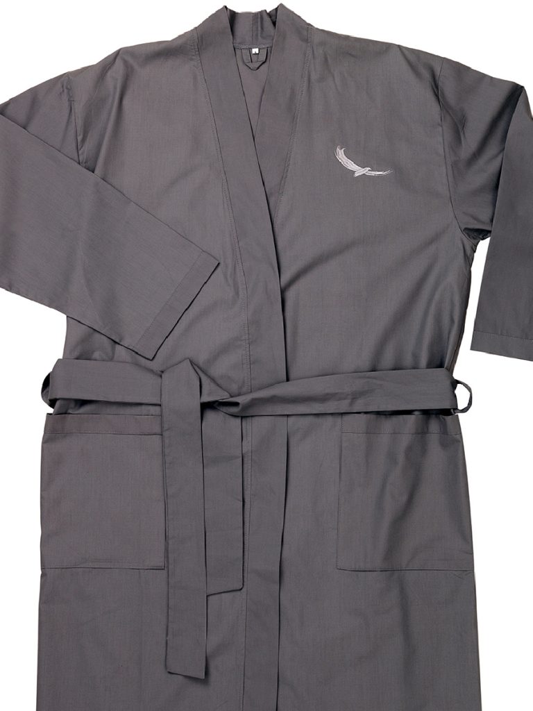 Kimono Grey Long Sleeve Branded