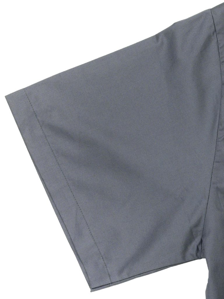 07b-Percale-Kimono-Grey-Short-Sleeved-Gown