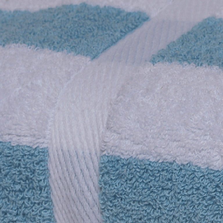 02 Economy-Pool-Towel-Aqua-White