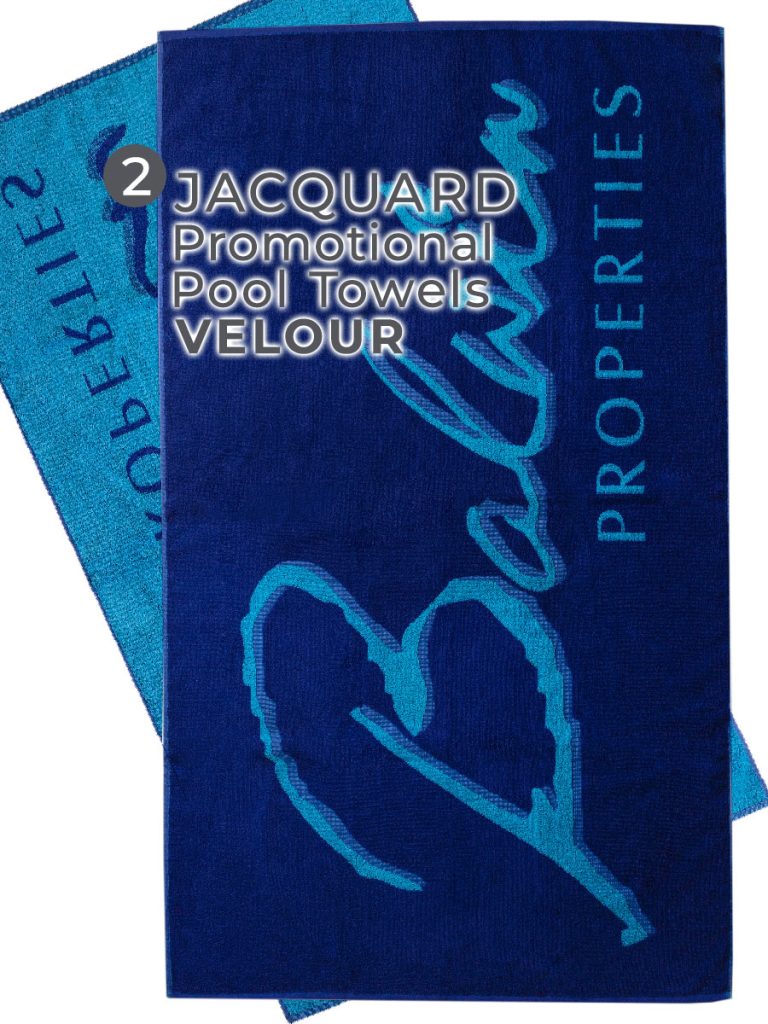 Jacquard Velour Towel