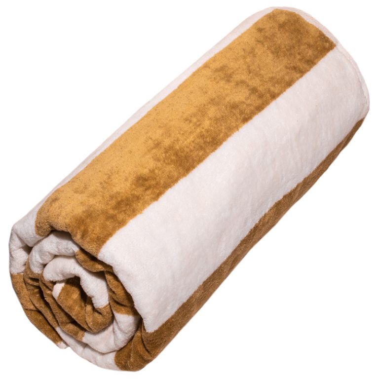 03b-Velour-Striped_Jacquard-Pool-Towel-Mustard-White