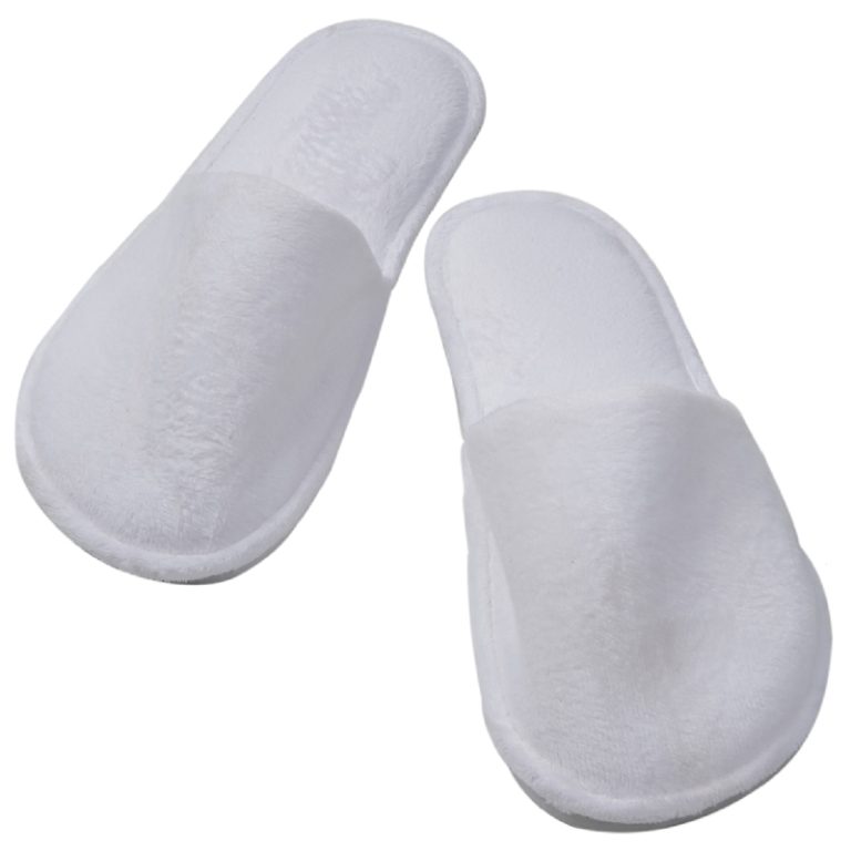 Velour Striped Pool Towel - Stone/White