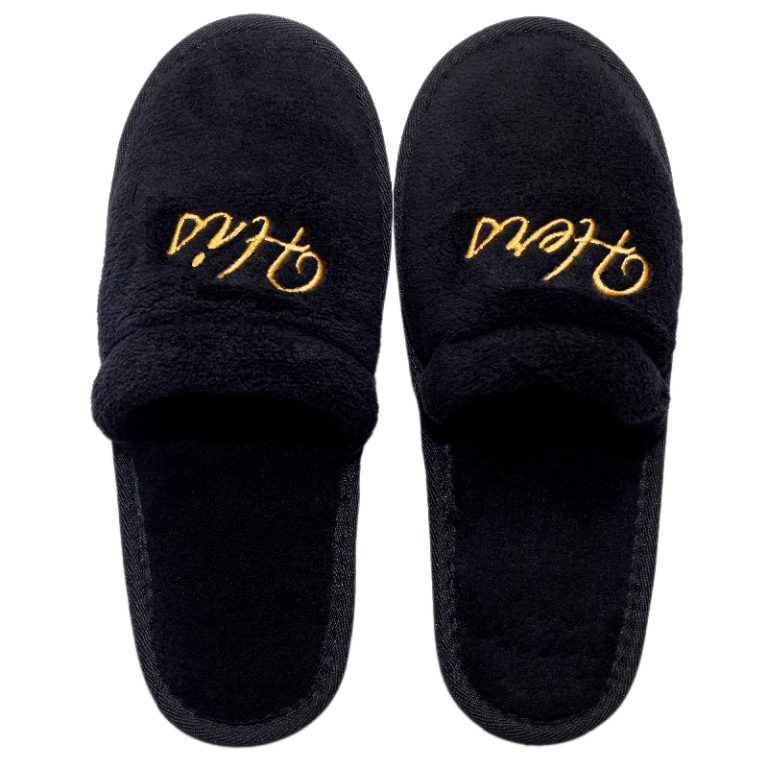 Embroidered Slippers