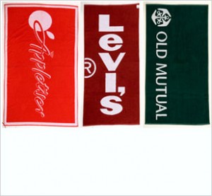 branded towels with logo